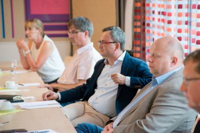 v.h.n.v.: Susanne Heinrichs, Frank Tunnissen, Matthias Wirth, Guido Kppers, Karl Dring