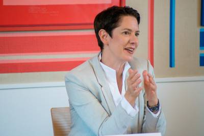 Landratskandidatin Silke Gorien